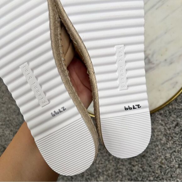 Sz 9M Gianni Bini Evert Leather Flatform Sandals NWOT $79 MSRP - Picture 8 of 11